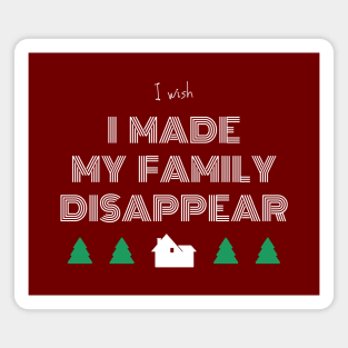 Xmas Exhaustion by Family Love Magnet